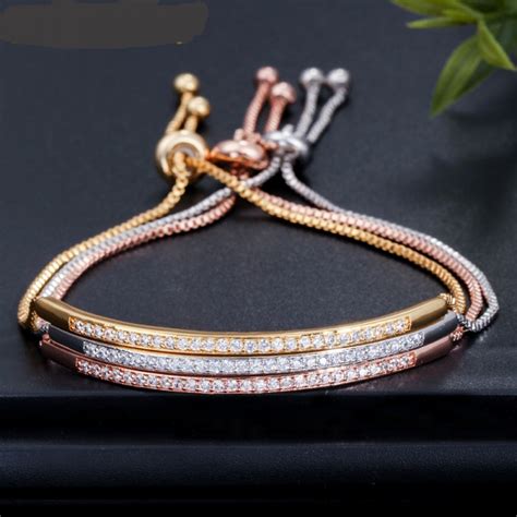 Women's Rose Gold Designer Bracelets 